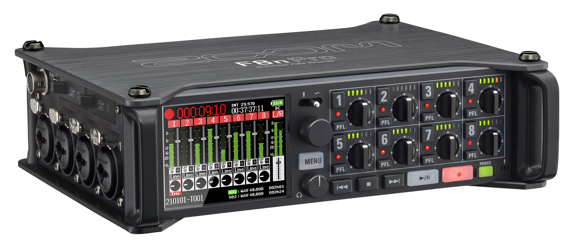 Zoom F8 Registratore/Mixer Audio Multi Traccia